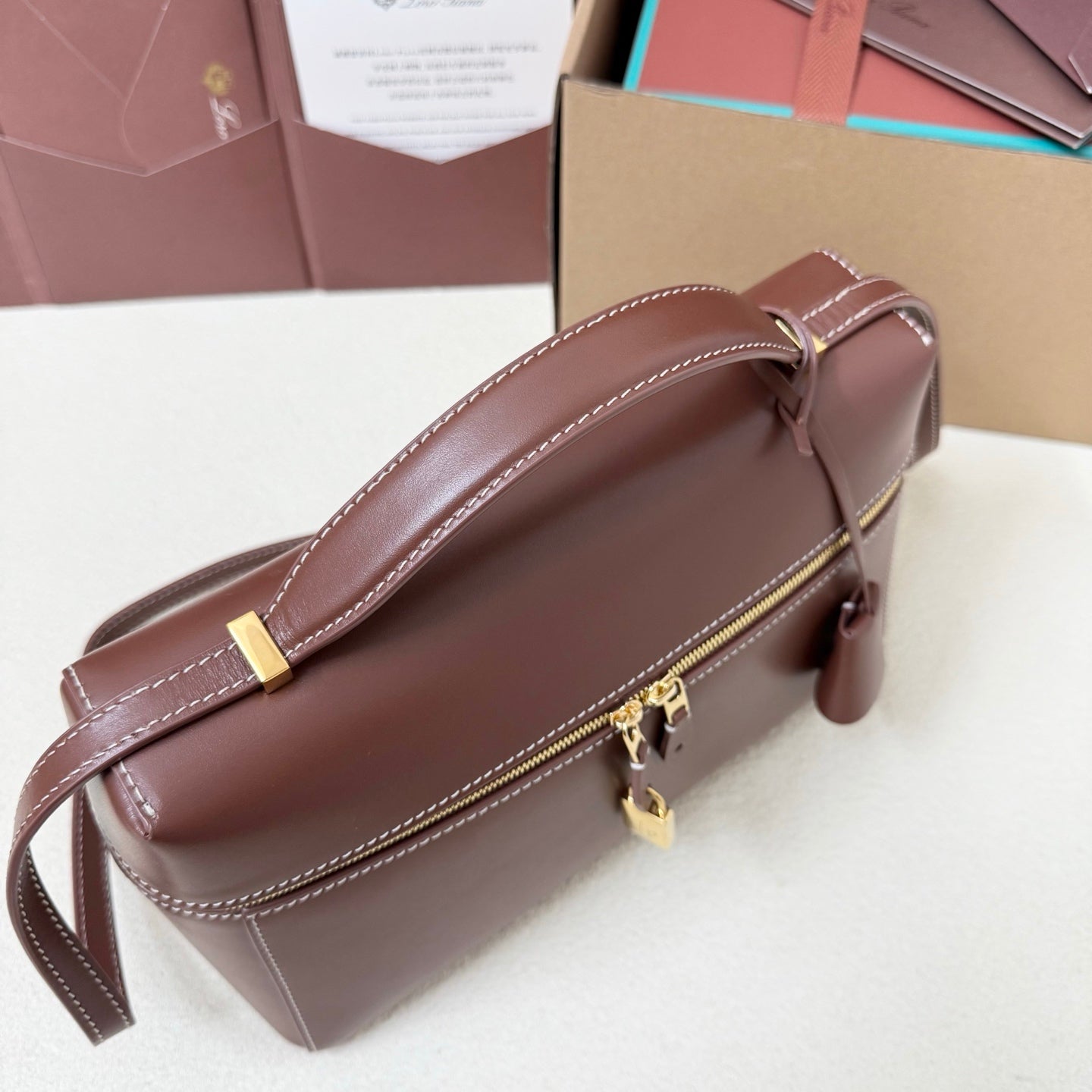 Loro Piana Extra Pocket L19 Clutch Handbag