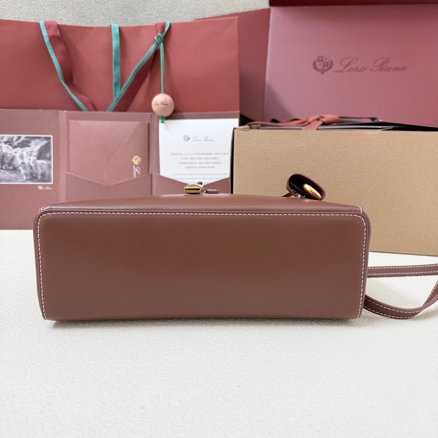 Loro Piana Extra Pocket L19 Clutch Handbag