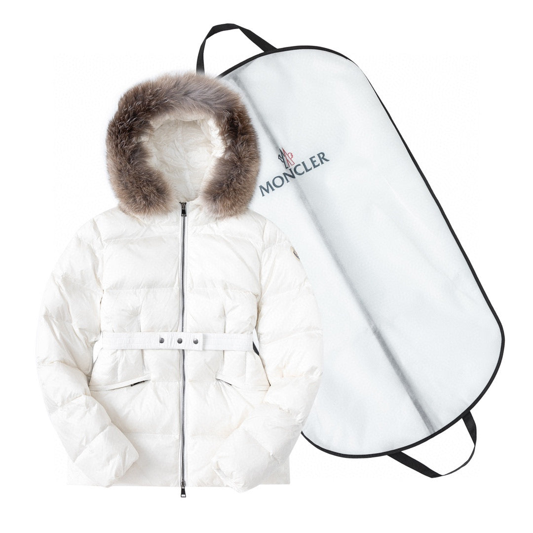 MONCLER Moner Hermifur Kuş Tüyü Mont
