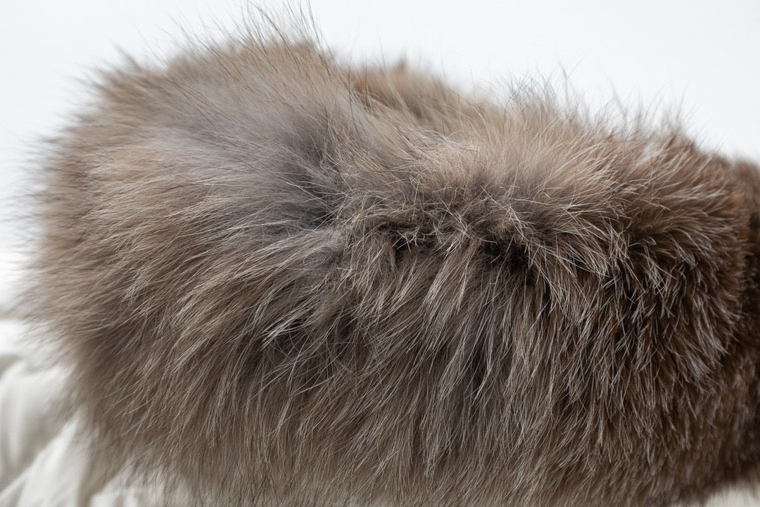 MONCLER Moner Hermifur Down Jacket