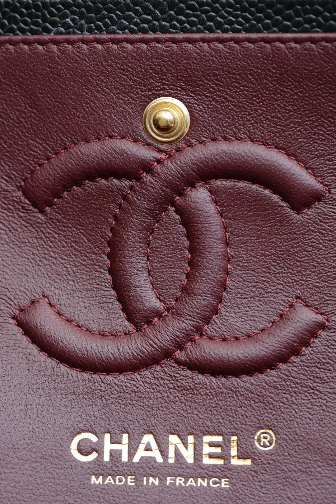 Chanel Klasik Flap Küçük 23cm Havyar Derisi Çanta - Glimmer of Luxury