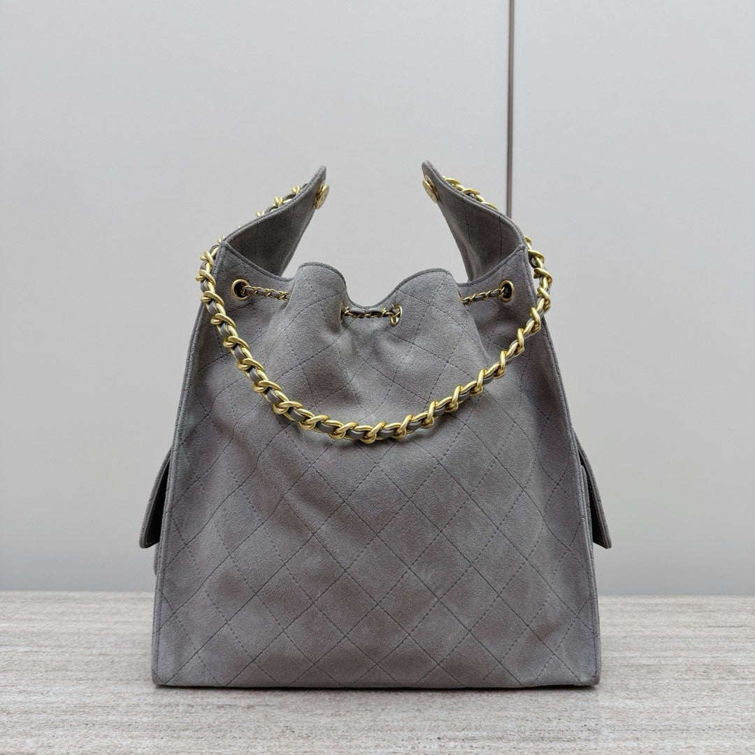 Chanel 25C Orta Boy Hobo Seyahat Çantası - Glimmer of Luxury