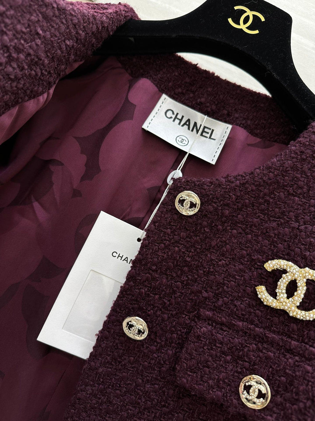 Chanel Yeni Stil Yumuşak Tüvit Ceket - Glimmer of Luxury