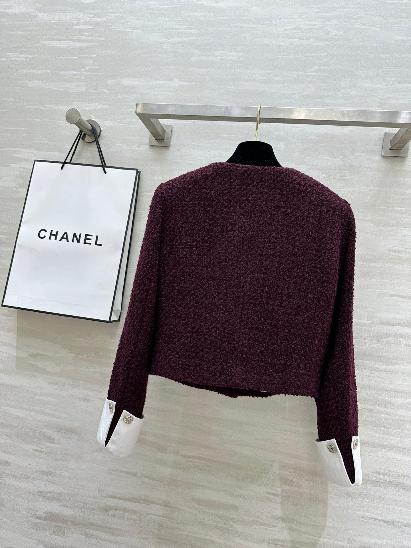 Chanel Yeni Stil Yumuşak Tüvit Ceket - Glimmer of Luxury