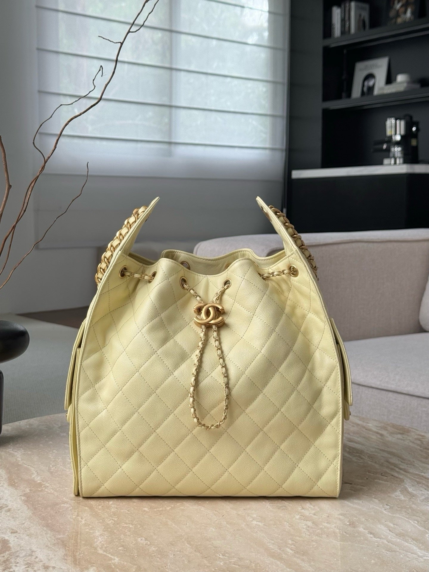 Chanel 25C Large Hobo Travel Bag