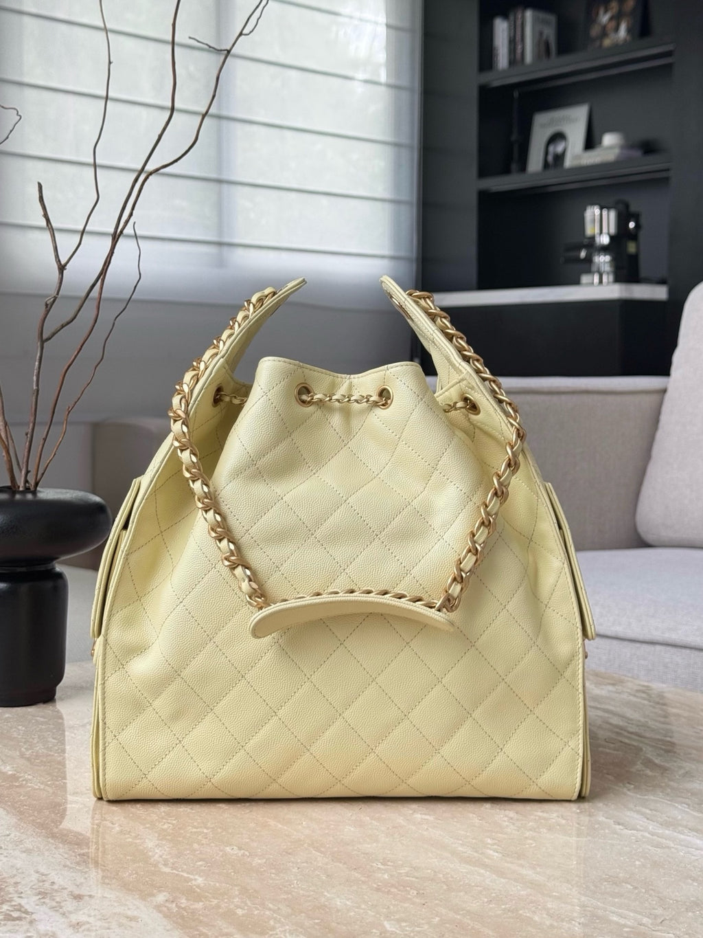 Chanel 25C Large Hobo Travel Bag