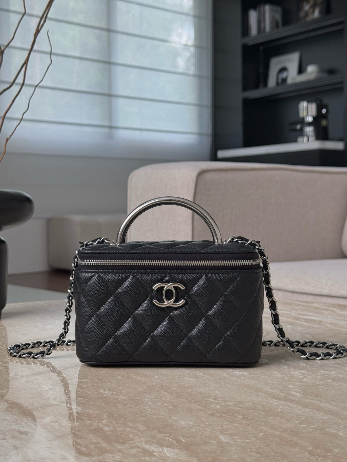 Chanel 25C Makeup Bag