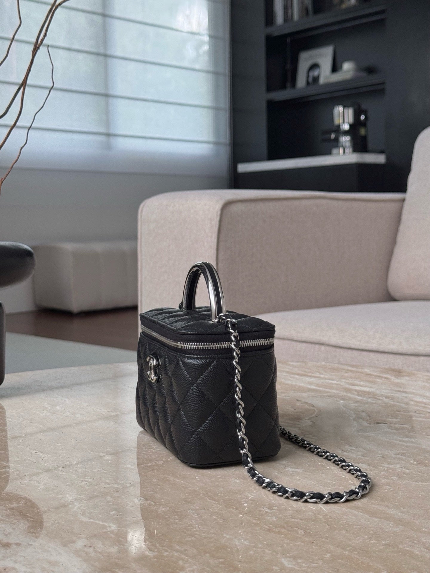 Chanel 25C Makeup Bag