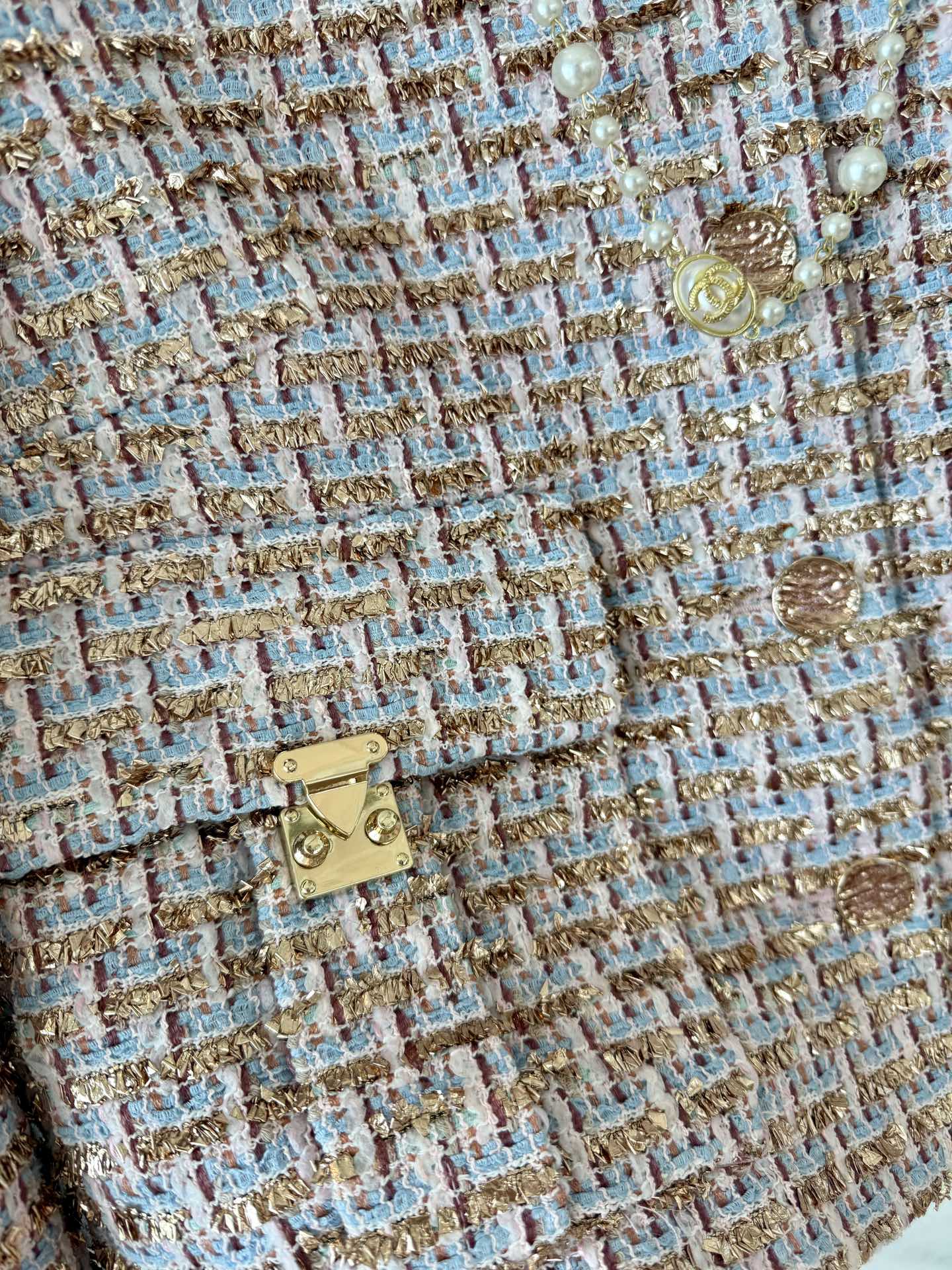 Chanel 25 Pink Tweed Jacket