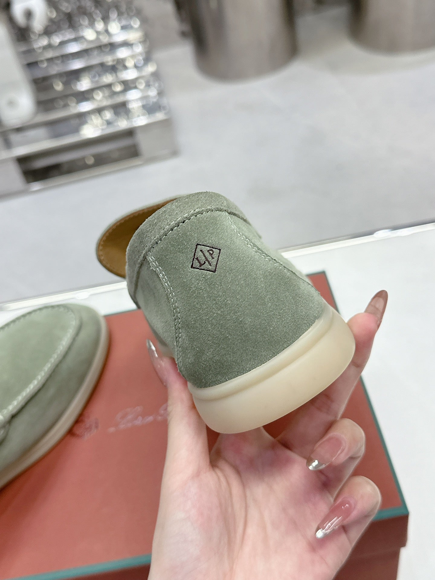 حذاء لوفر LP Summer Walk من الجلد المدبوغ