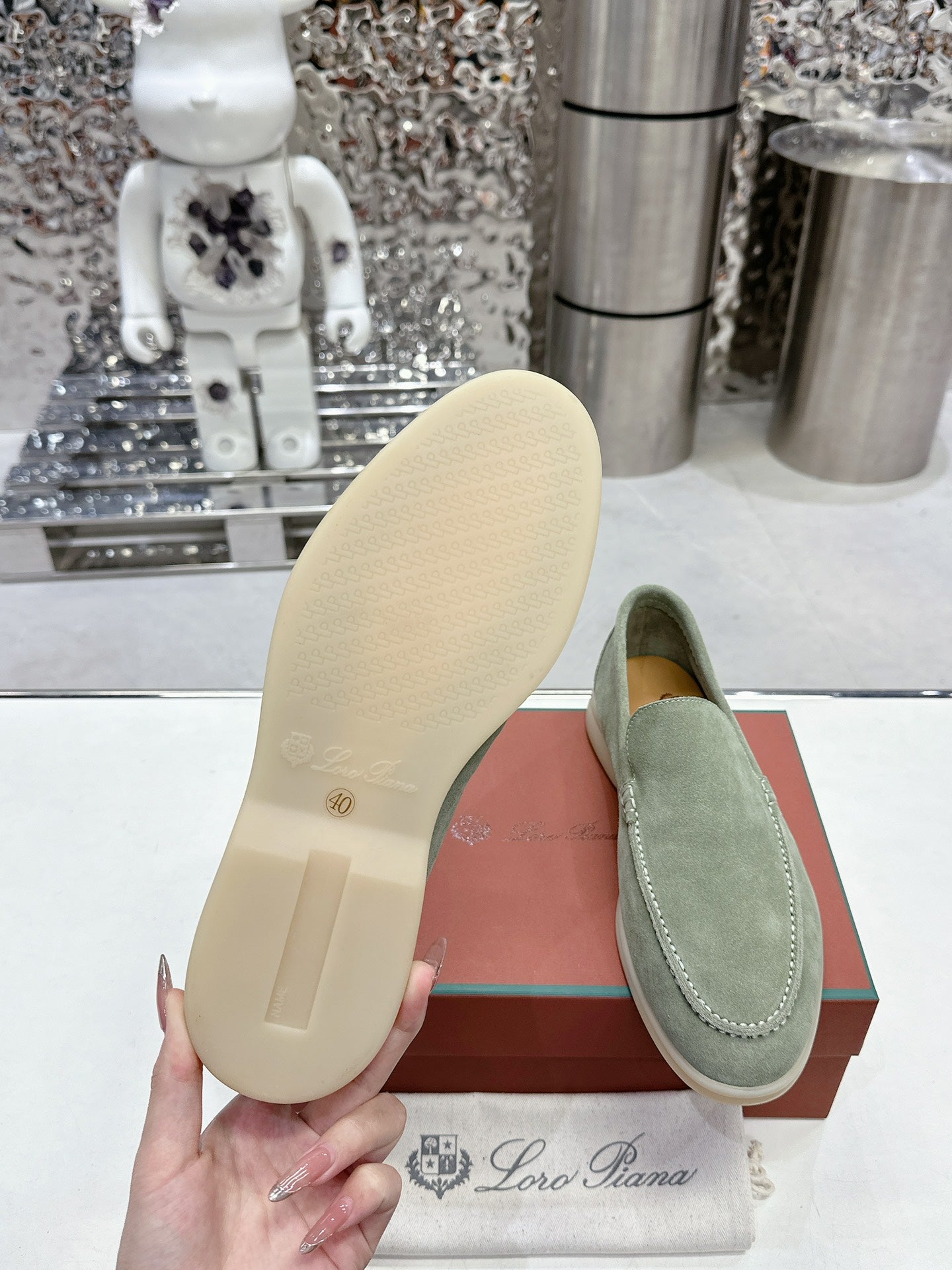 LP Summer Walk Loafer Suede Shoes