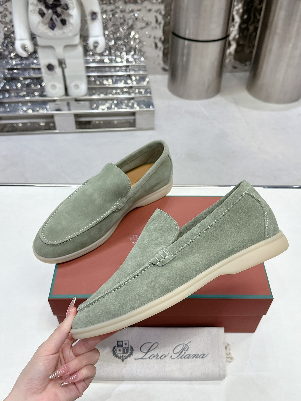LP Summer Walk Loafer Süet Ayakkabılar