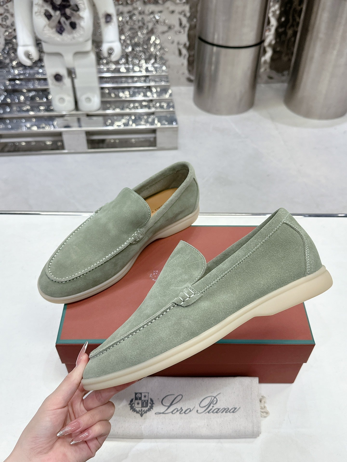 LP Summer Walk Loafer Suede Shoes