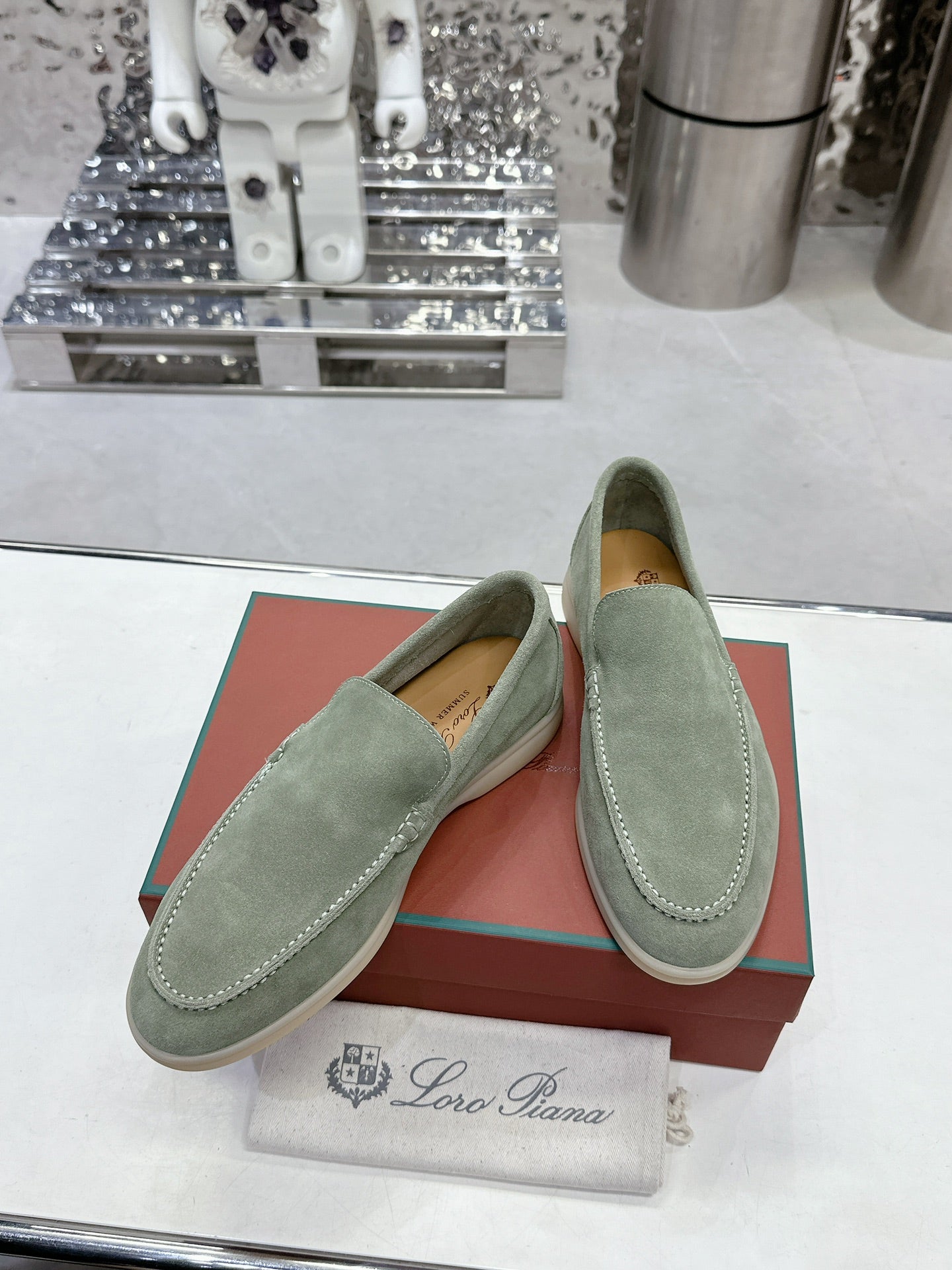 LP Summer Walk Loafer Suede Shoes