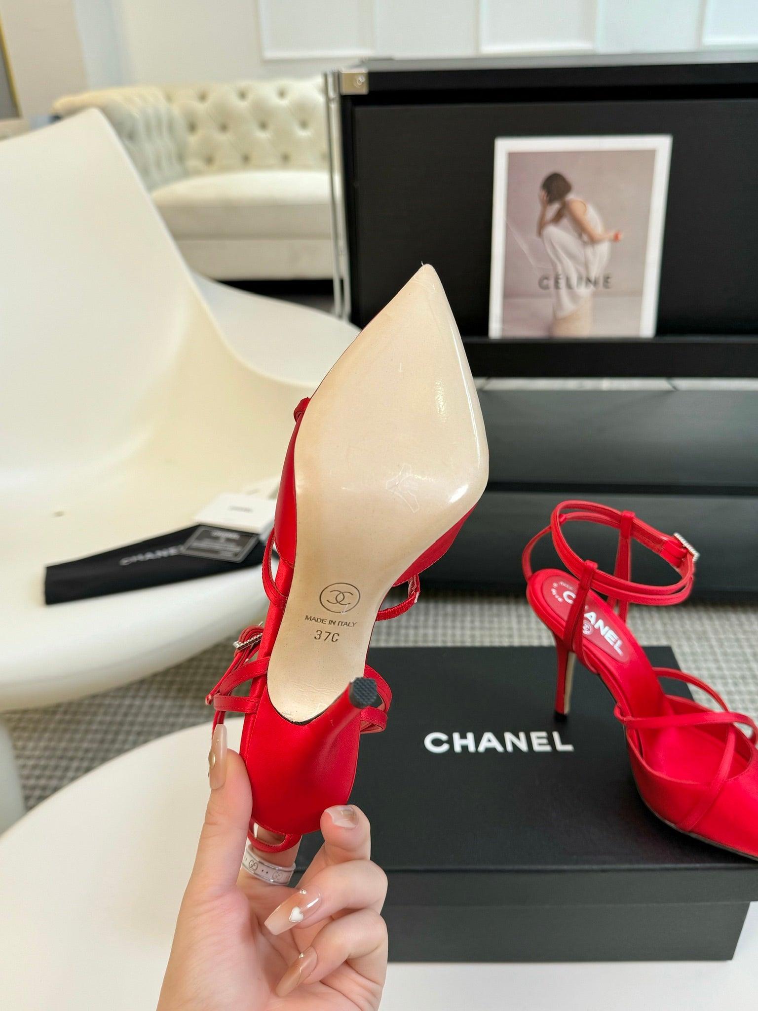 Chanel 24 Podyum Yüksek Topuklu Ayakkabı - Glimmer of Luxury