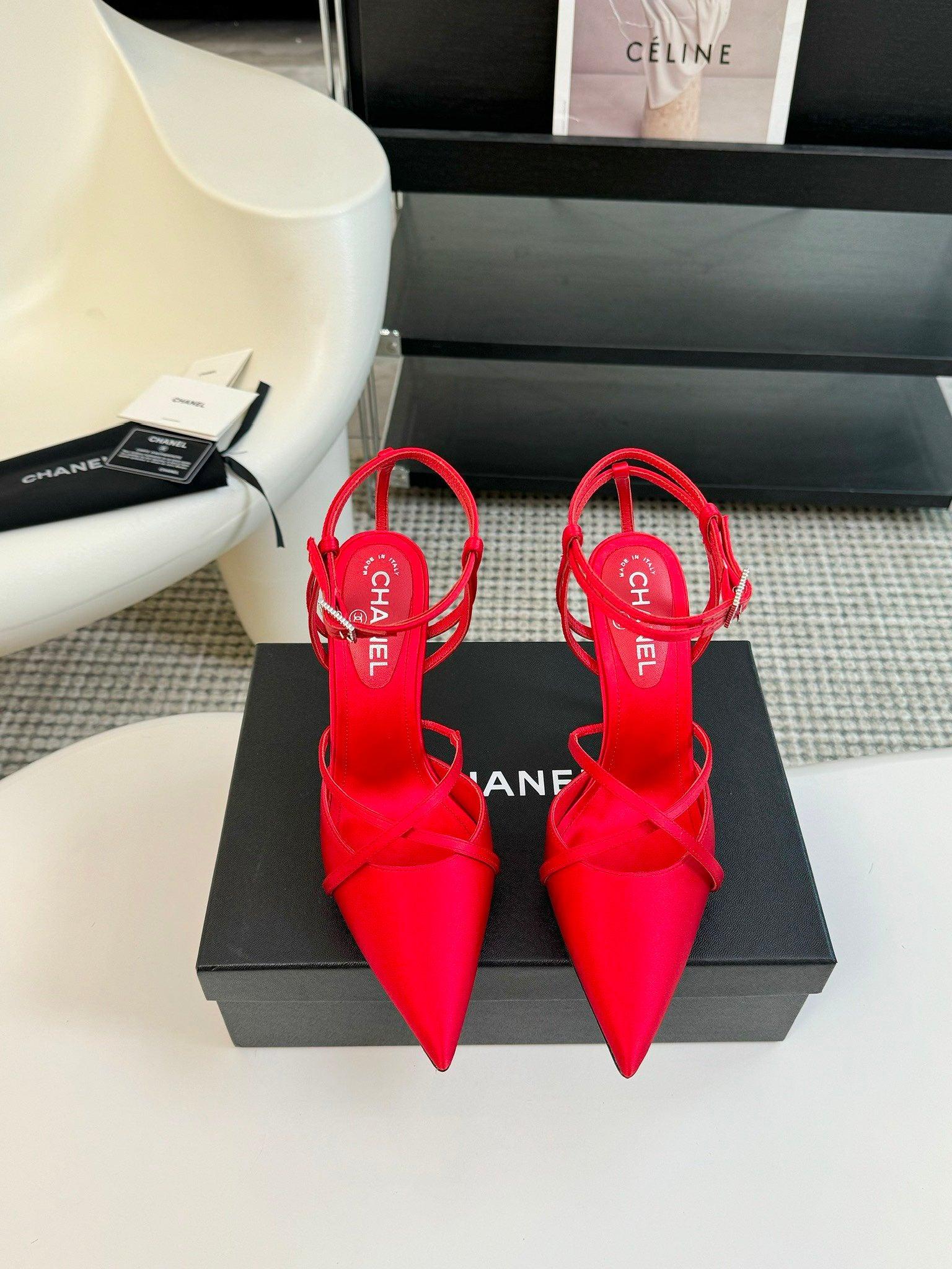 Chanel 24 Podyum Yüksek Topuklu Ayakkabı - Glimmer of Luxury