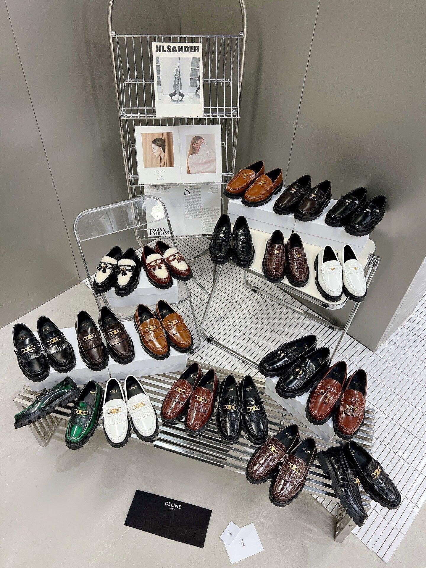 Celine 2024 Premium Ayakkabı - Glimmer of Luxury