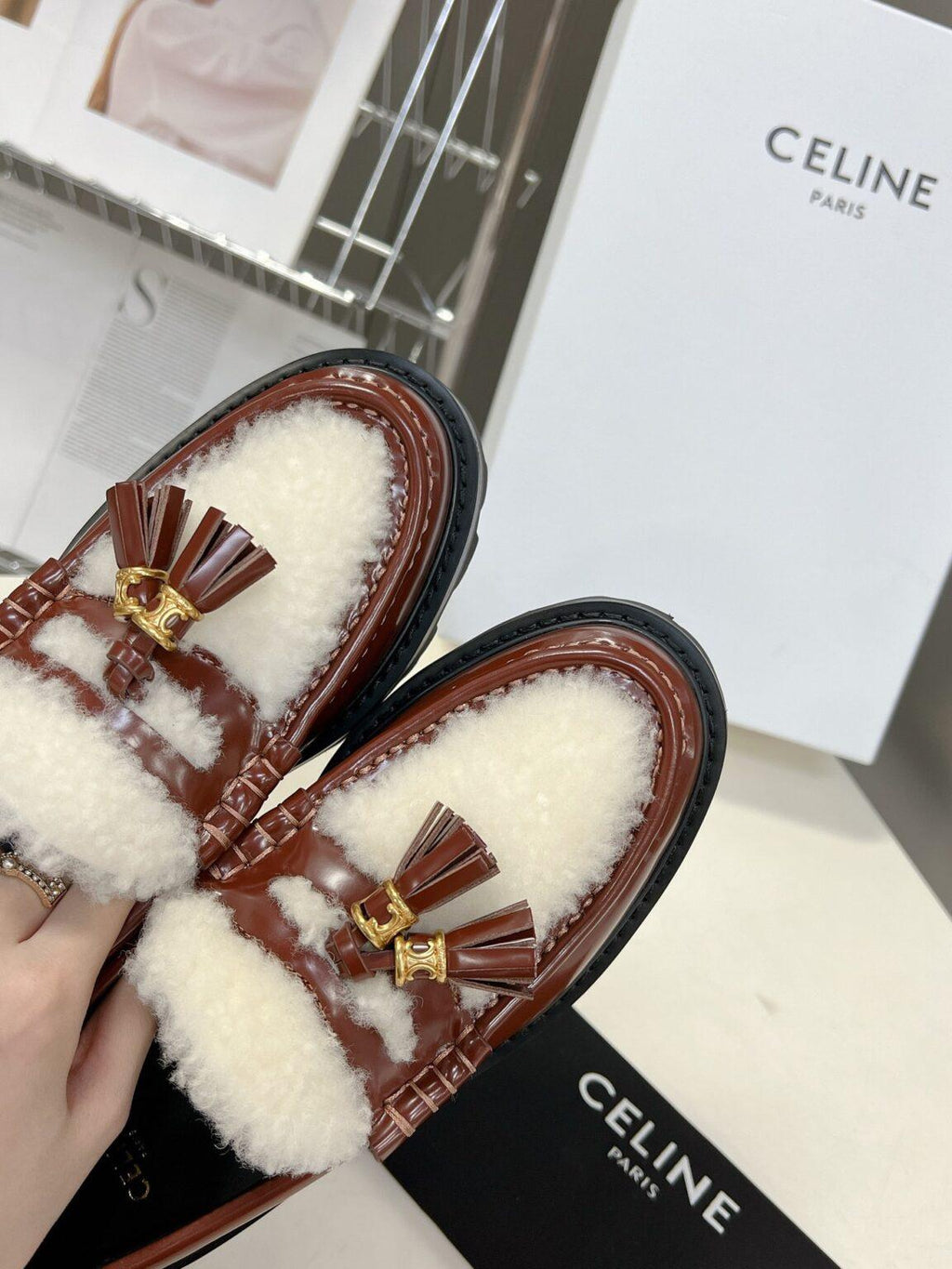 Celine 2024 Premium Ayakkabı - Glimmer of Luxury