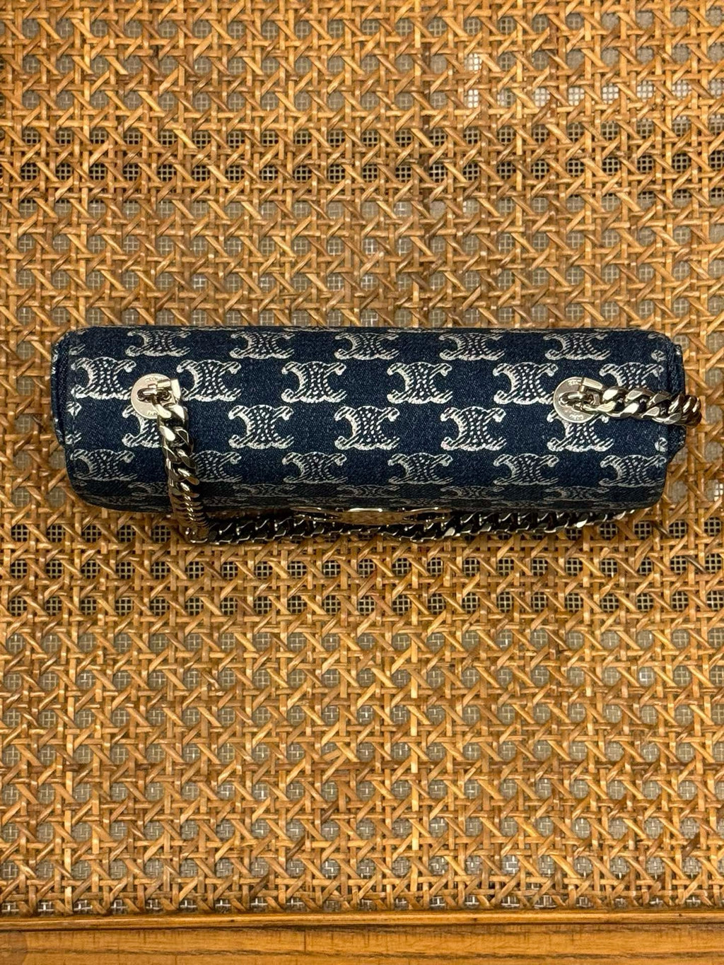 Celine Denim Triomphe Claude Chain 2025