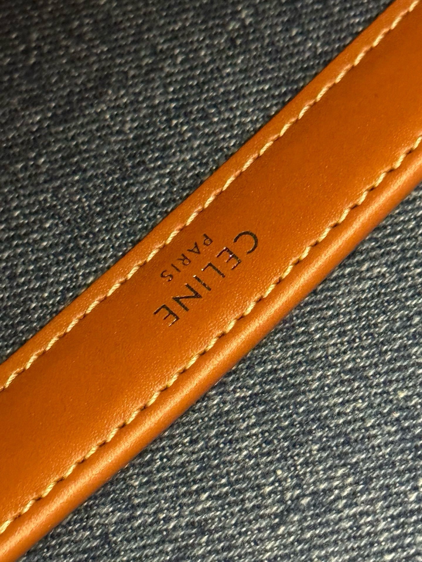 Celine Denim Triomphe Claude Chain 2025