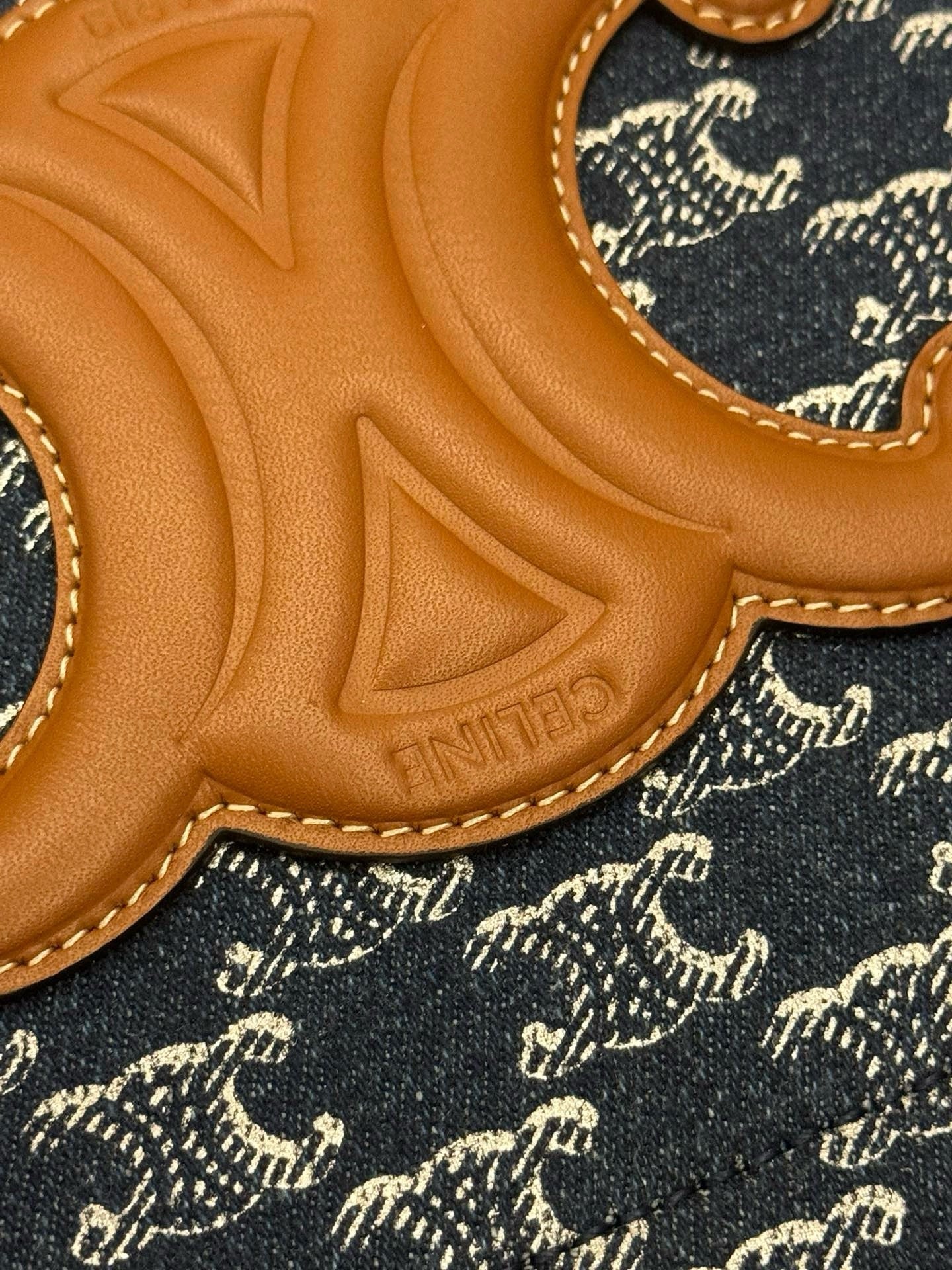 Celine Small Cabas thais Triomphe All-Over Bag 