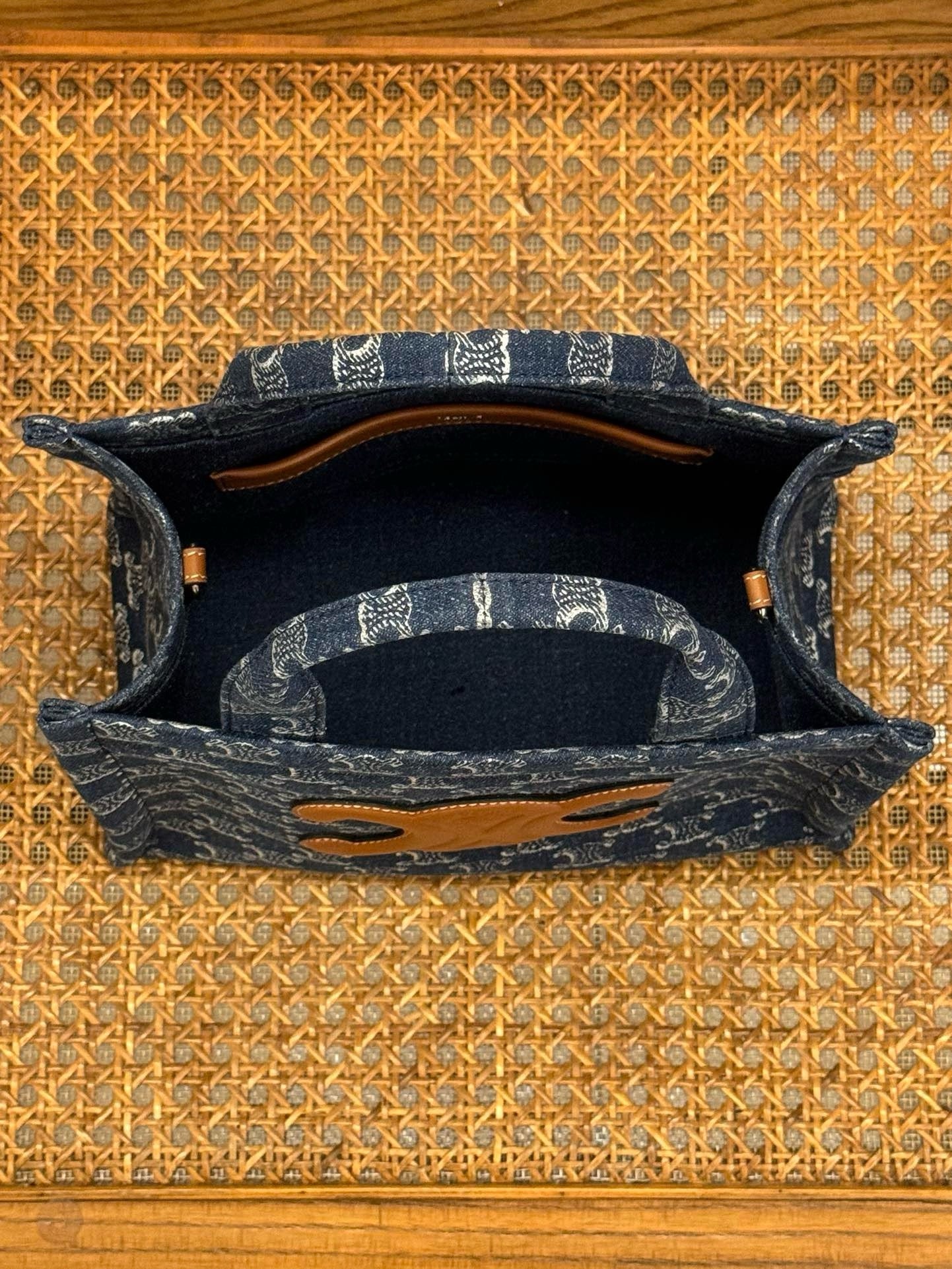 Celine Small Cabas thais Triomphe All-Over Bag 