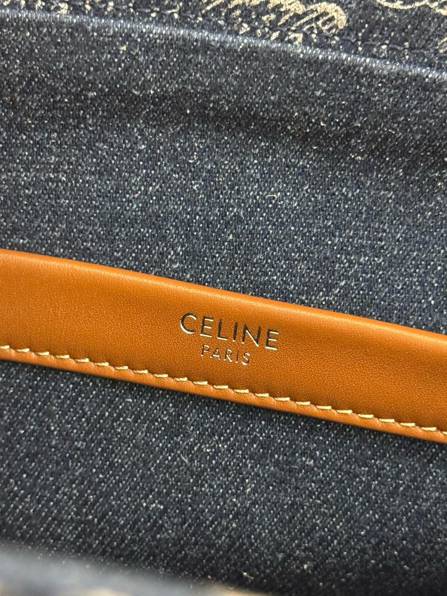 Celine Small Cabas thais Triomphe All-Over Bag 