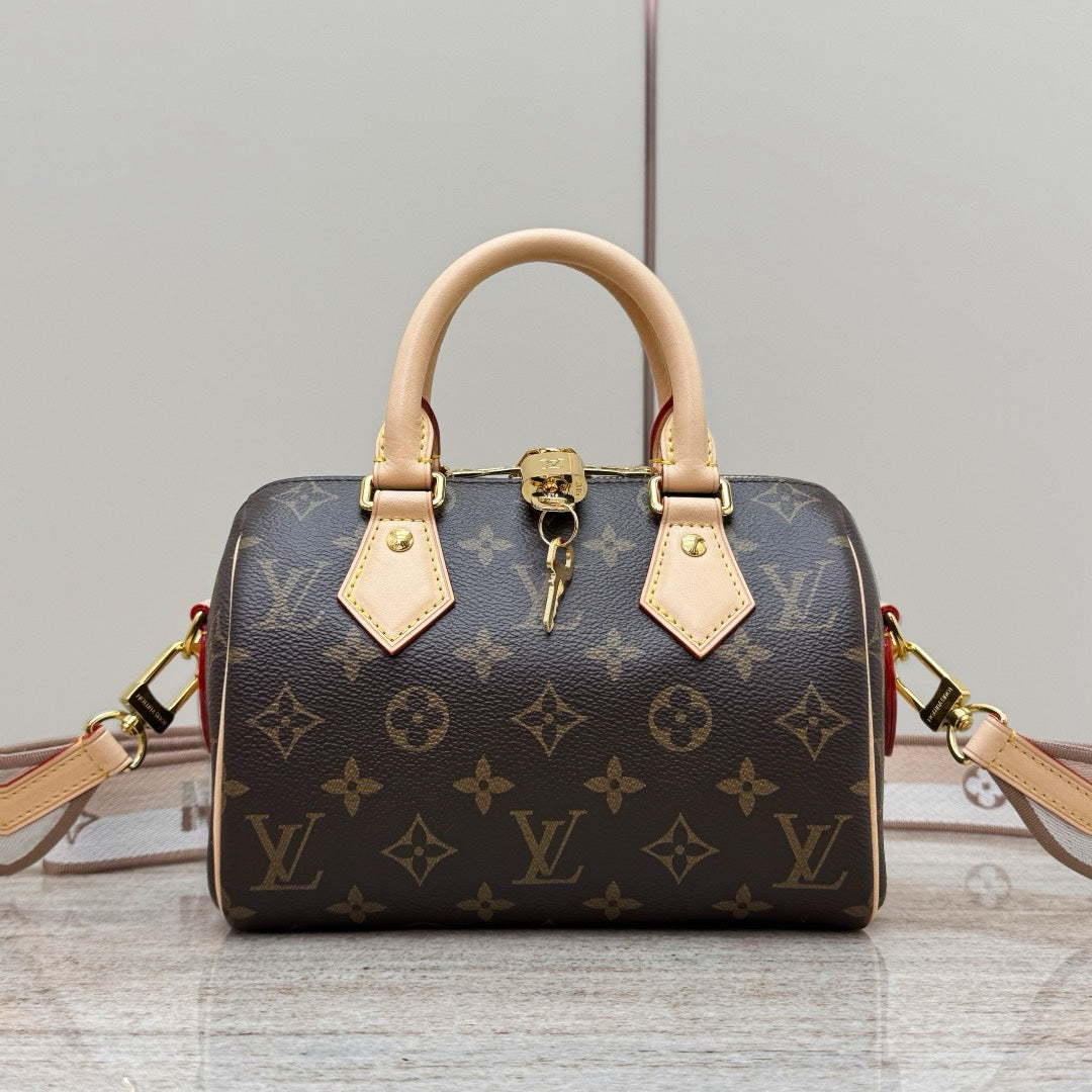 LV Monogram Speedy Bandouliere 25 El Çantası 2 yönlü M45948 - Glimmer of Luxury