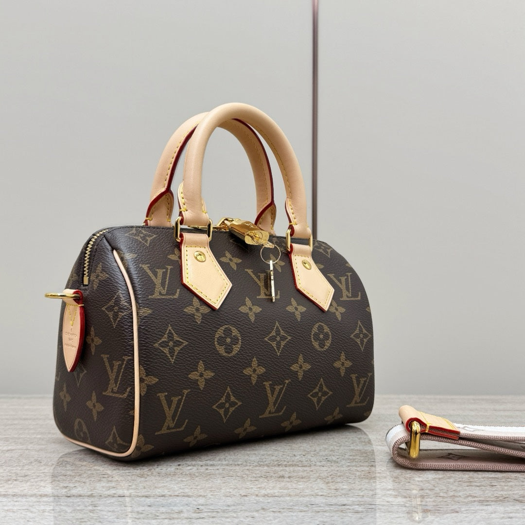 LV Monogram Speedy Bandouliere 25 El Çantası 2 yönlü M45948 - Glimmer of Luxury