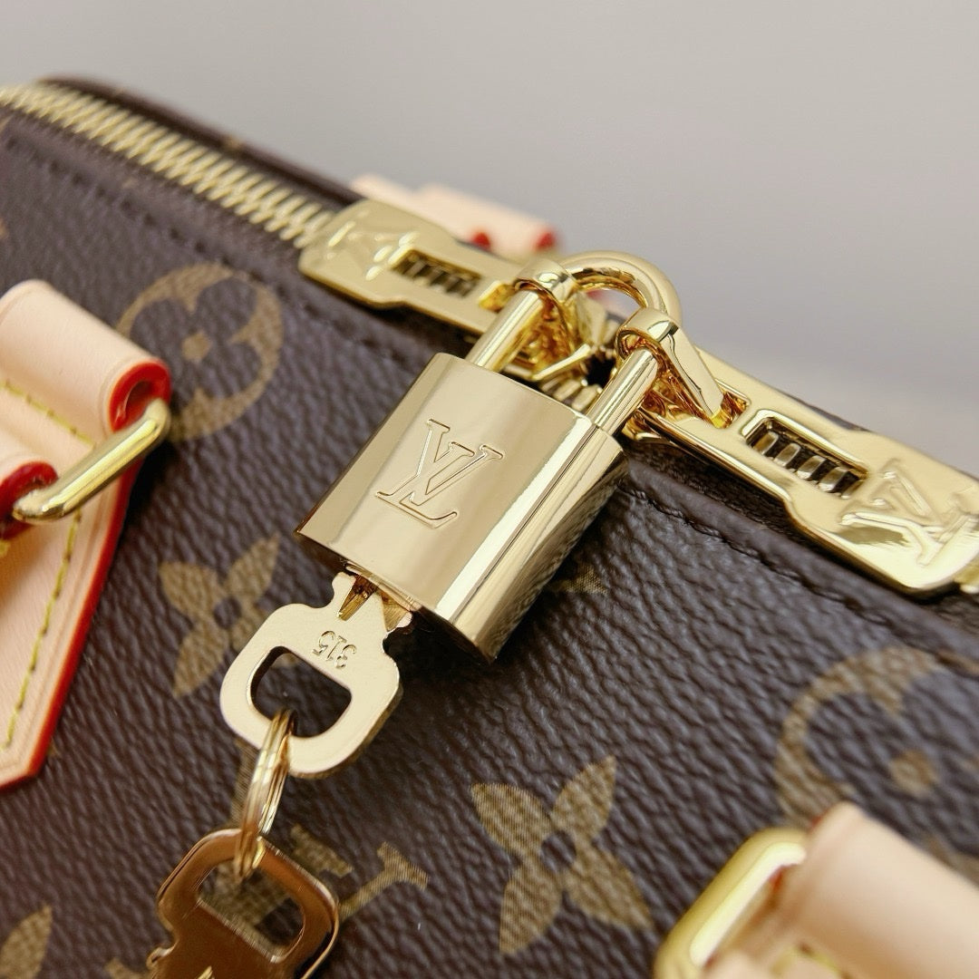 LV Monogram Speedy Bandouliere 25 El Çantası 2 yönlü M45948 - Glimmer of Luxury