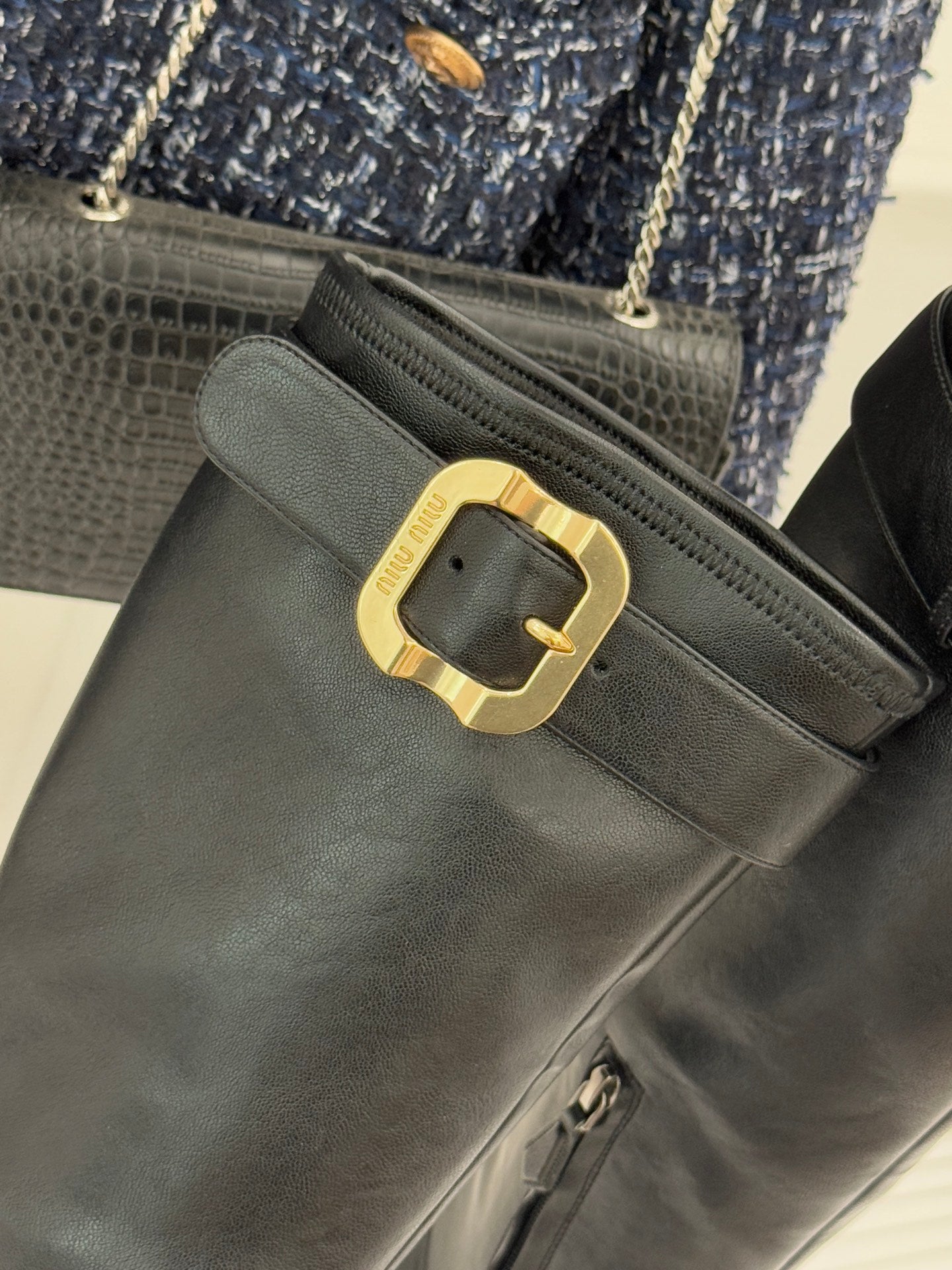 Miu Miu 2025 Fall/Winter Collection – Flexible Leather Boots