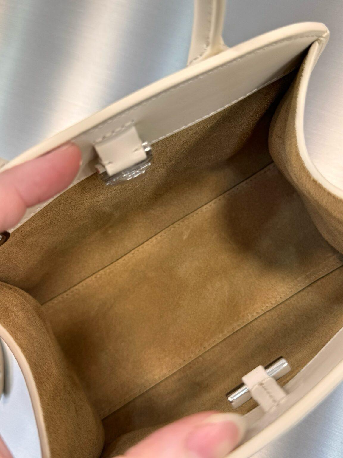 The Row Soft Margaux 15 Deri Çanta - Glimmer of Luxury