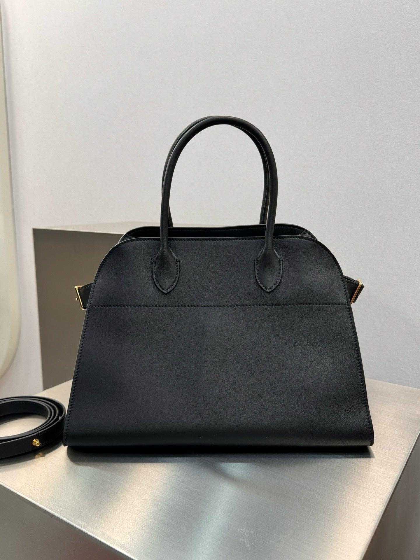 The Row Soft Margaux 15 Deri Çanta - Glimmer of Luxury