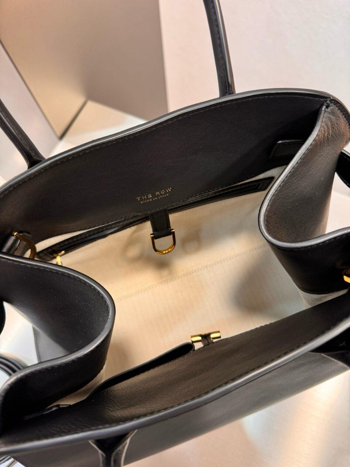 The Row Soft Margaux 15 Deri Çanta - Glimmer of Luxury