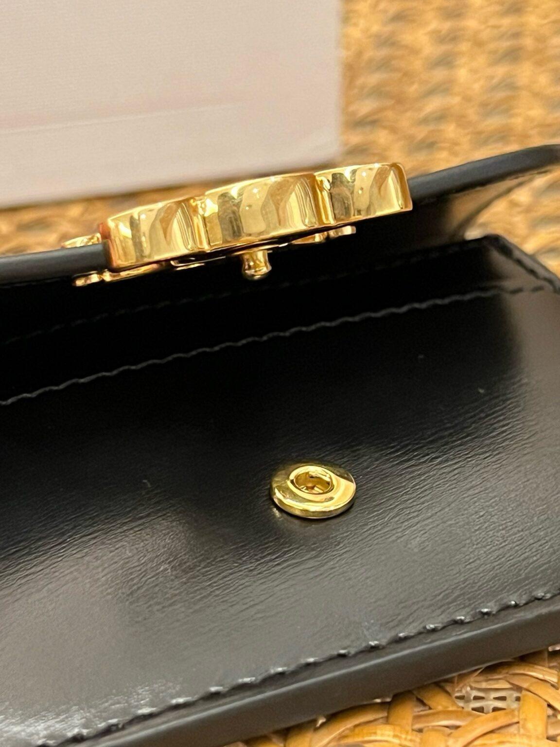 Celine Triomphe Dana Derisi Küçük Kapaklı Cüzdan - Glimmer of Luxury