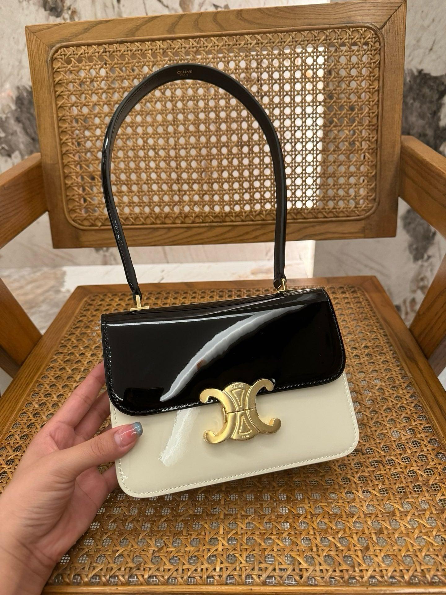 Celine Teen Garance Çanta Çift Renkli - Glimmer of Luxury