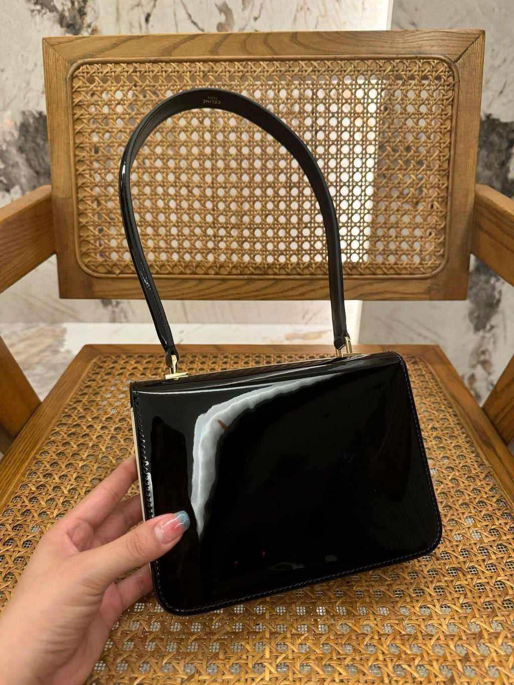 Celine Teen Garance Çanta Çift Renkli - Glimmer of Luxury