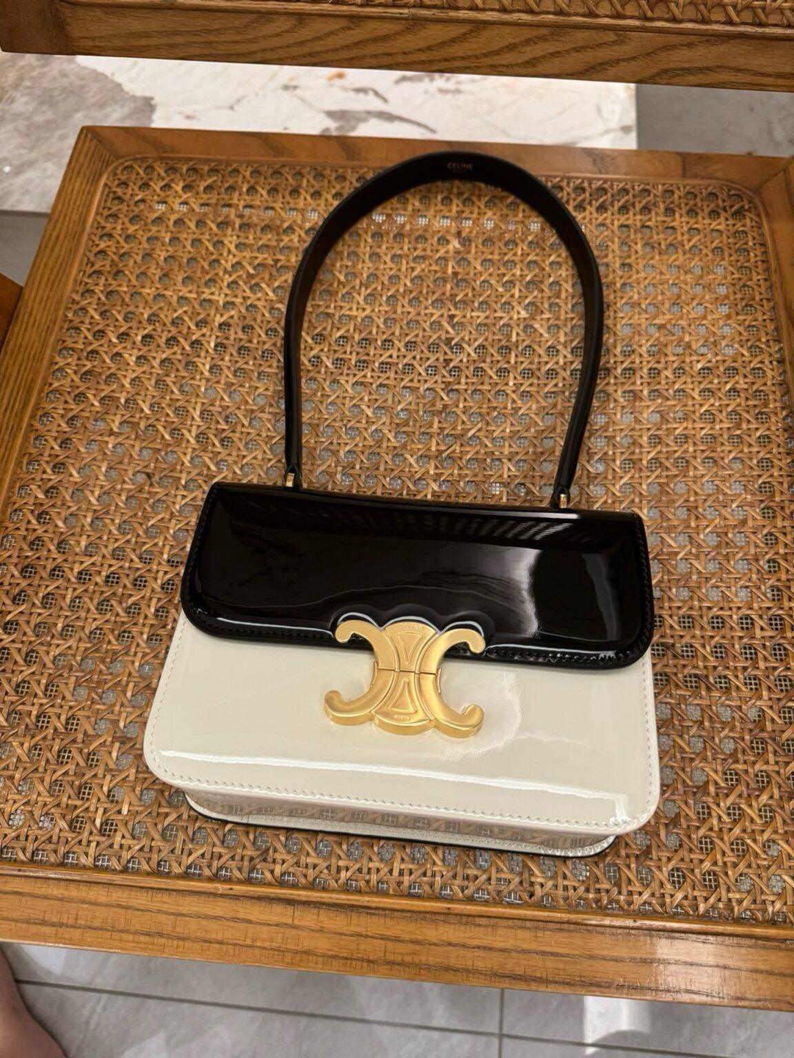 Celine Teen Garance Çanta Çift Renkli - Glimmer of Luxury