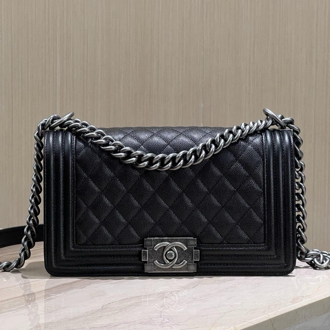 Chanel Leboy Havyar Deri Çanta 25cm - Glimmer of Luxury