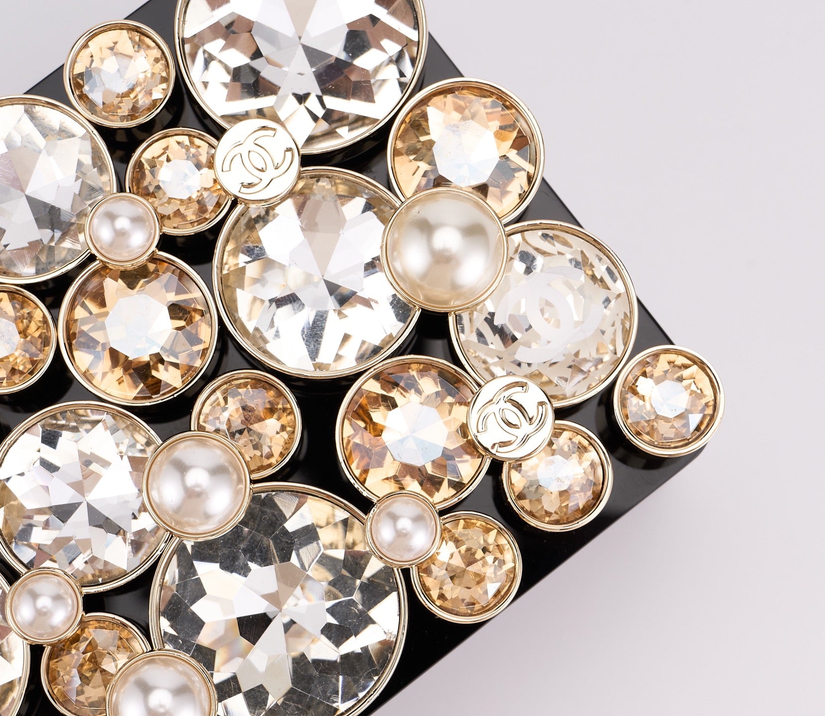 Chanel 25K Diamond Box Evening Bag