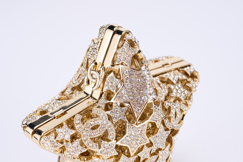 Chanel 25A Koleksiyon Serisi Hollow Star Diamond Akşam Çantası