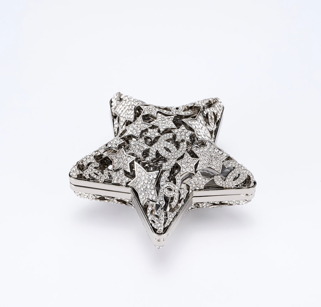Chanel 25A Koleksiyon Serisi Hollow Star Diamond Akşam Çantası
