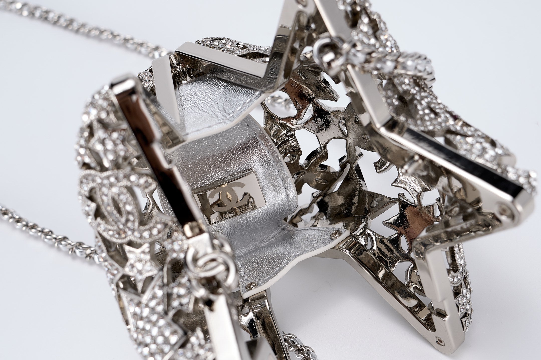 Chanel 25A Collection Series Hollow Star Diamond Evening Bag