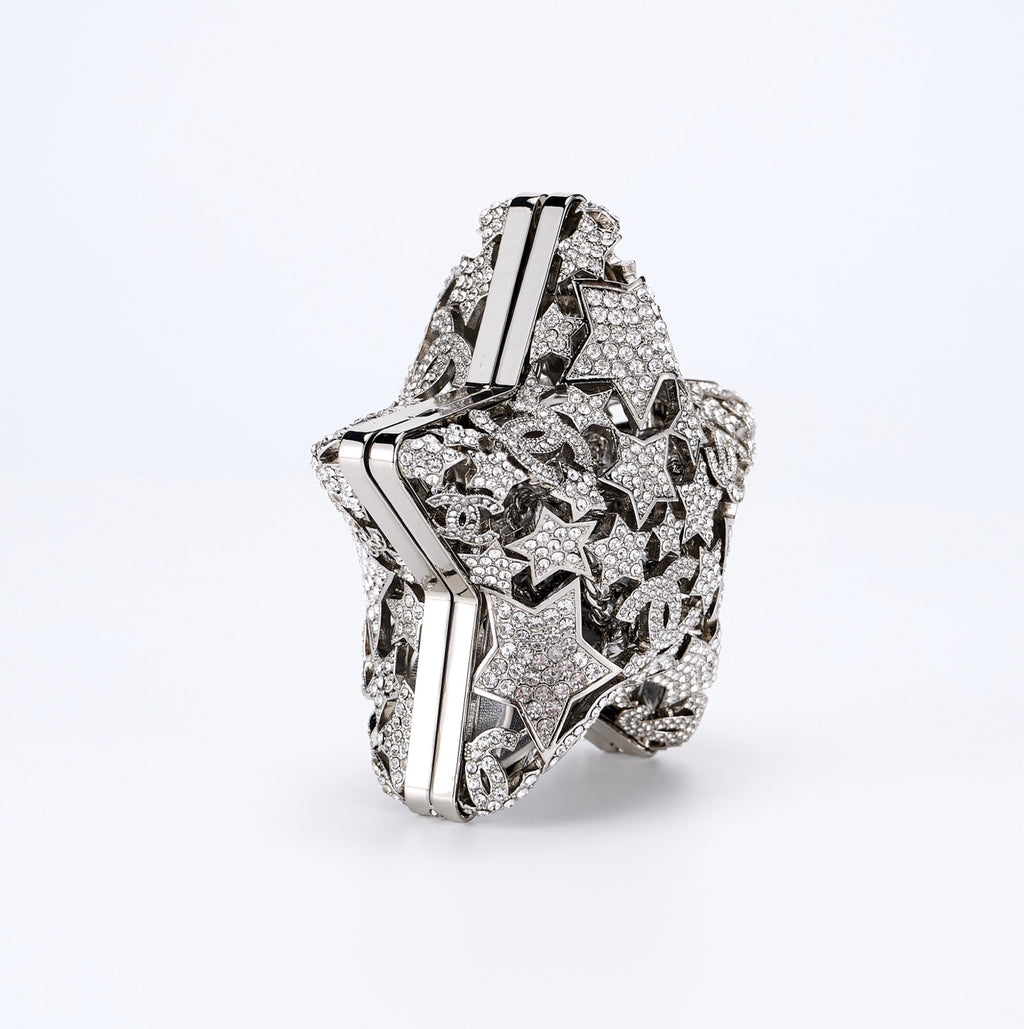 Chanel 25A Koleksiyon Serisi Hollow Star Diamond Akşam Çantası
