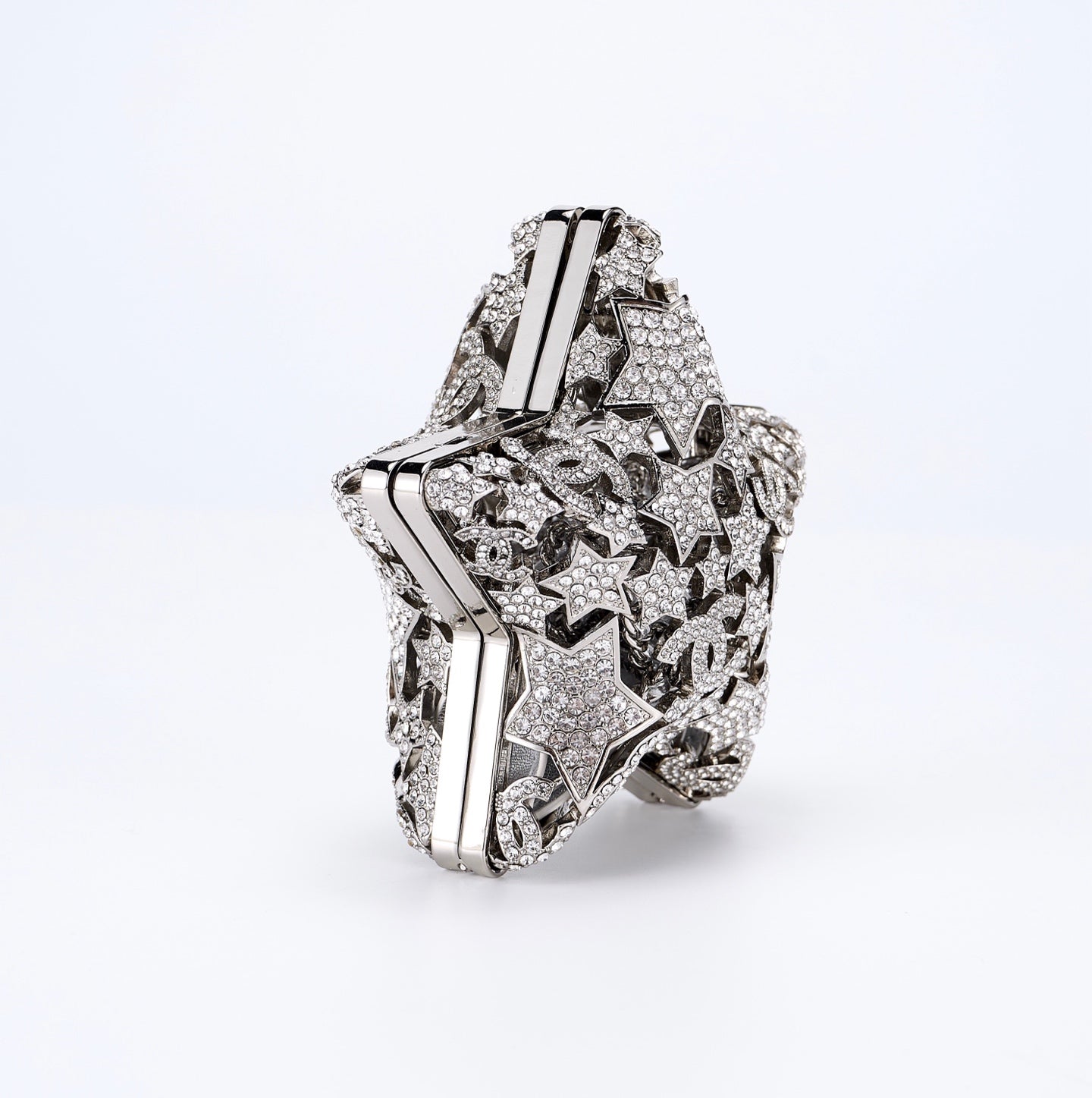 Chanel 25A Collection Series Hollow Star Diamond Evening Bag