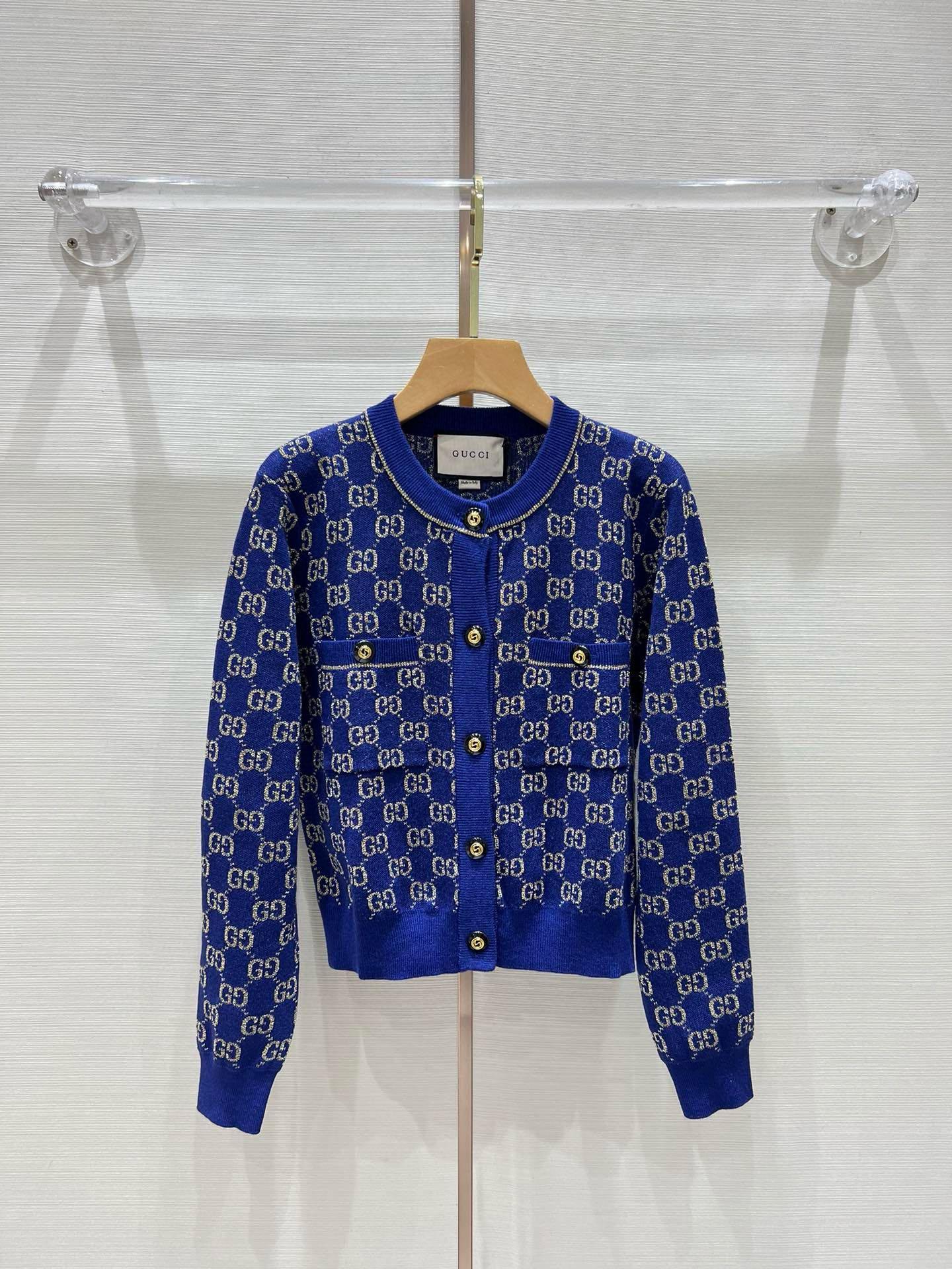 Gucci 2024 Yuvarlak Yakalı Hırka - Glimmer of Luxury