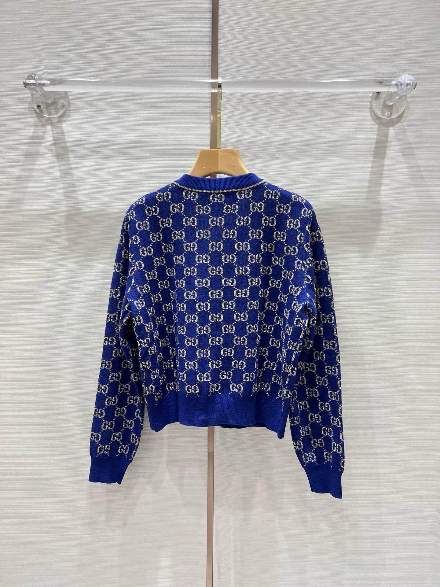 Gucci 2024 Yuvarlak Yakalı Hırka - Glimmer of Luxury