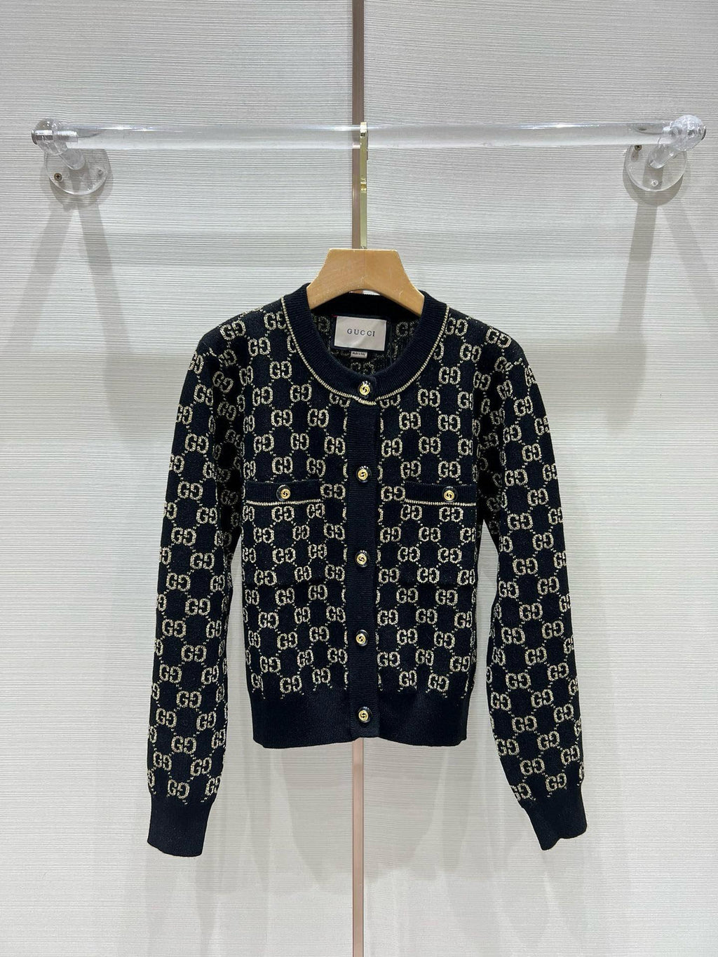 Gucci 2024 Yuvarlak Yakalı Hırka - Glimmer of Luxury