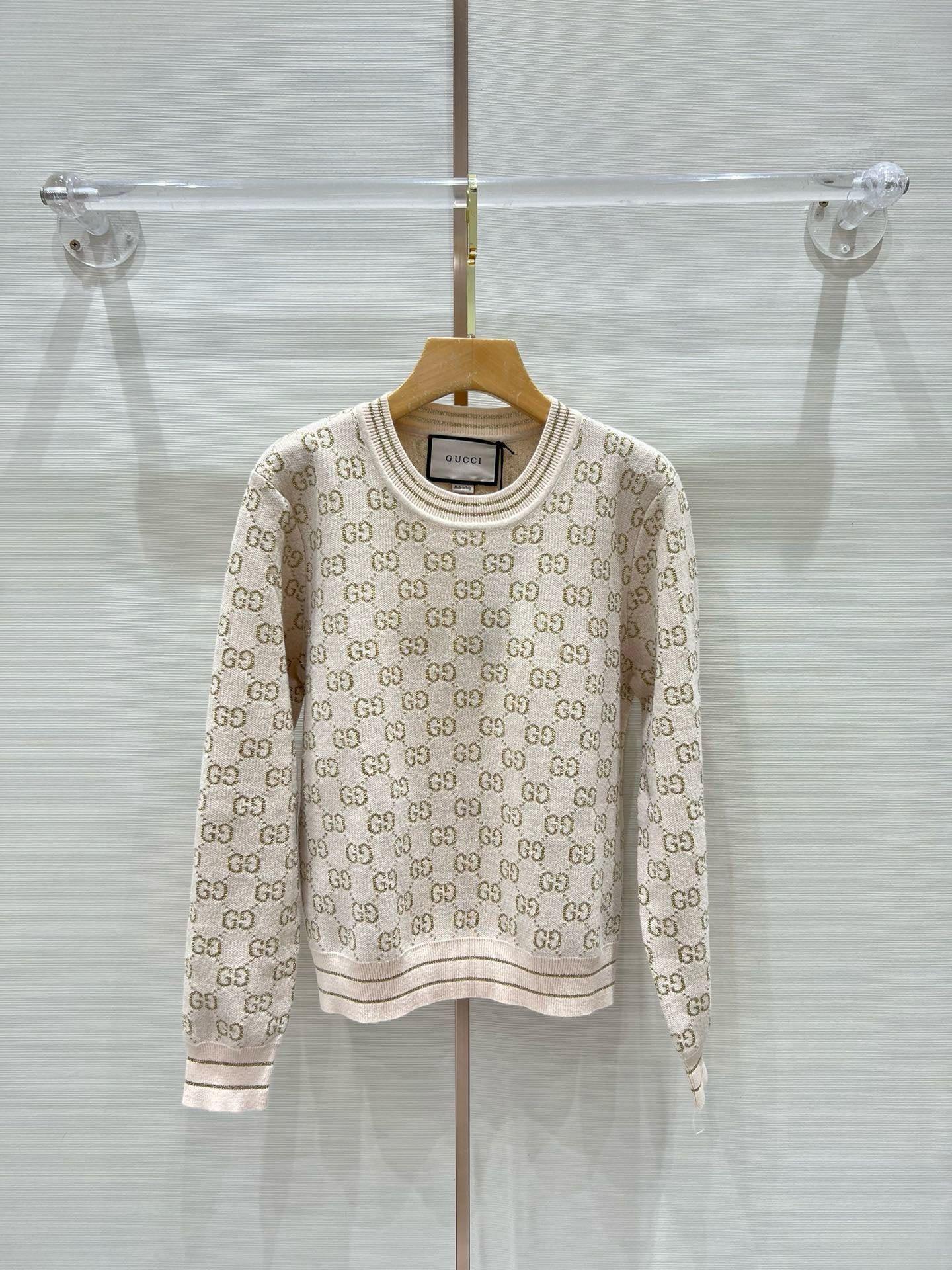 Gucci 24 Sonbahar Kış Bisiklet Yaka Kazak - Glimmer of Luxury