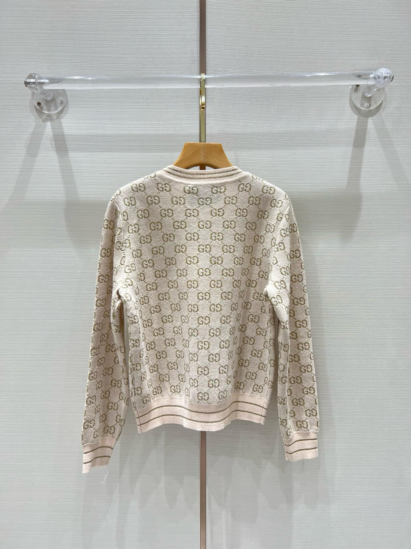 Gucci 24 Sonbahar Kış Bisiklet Yaka Kazak - Glimmer of Luxury